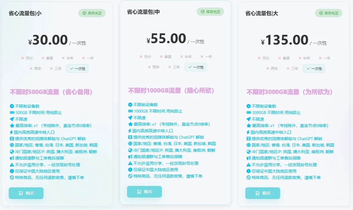 限时套餐/合租/便宜